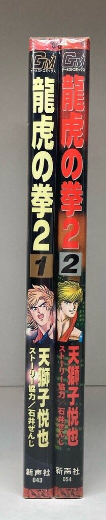 新声社 GAMEST コミックス 天獅子悦也 !!)龍虎の拳2 全2巻 セット