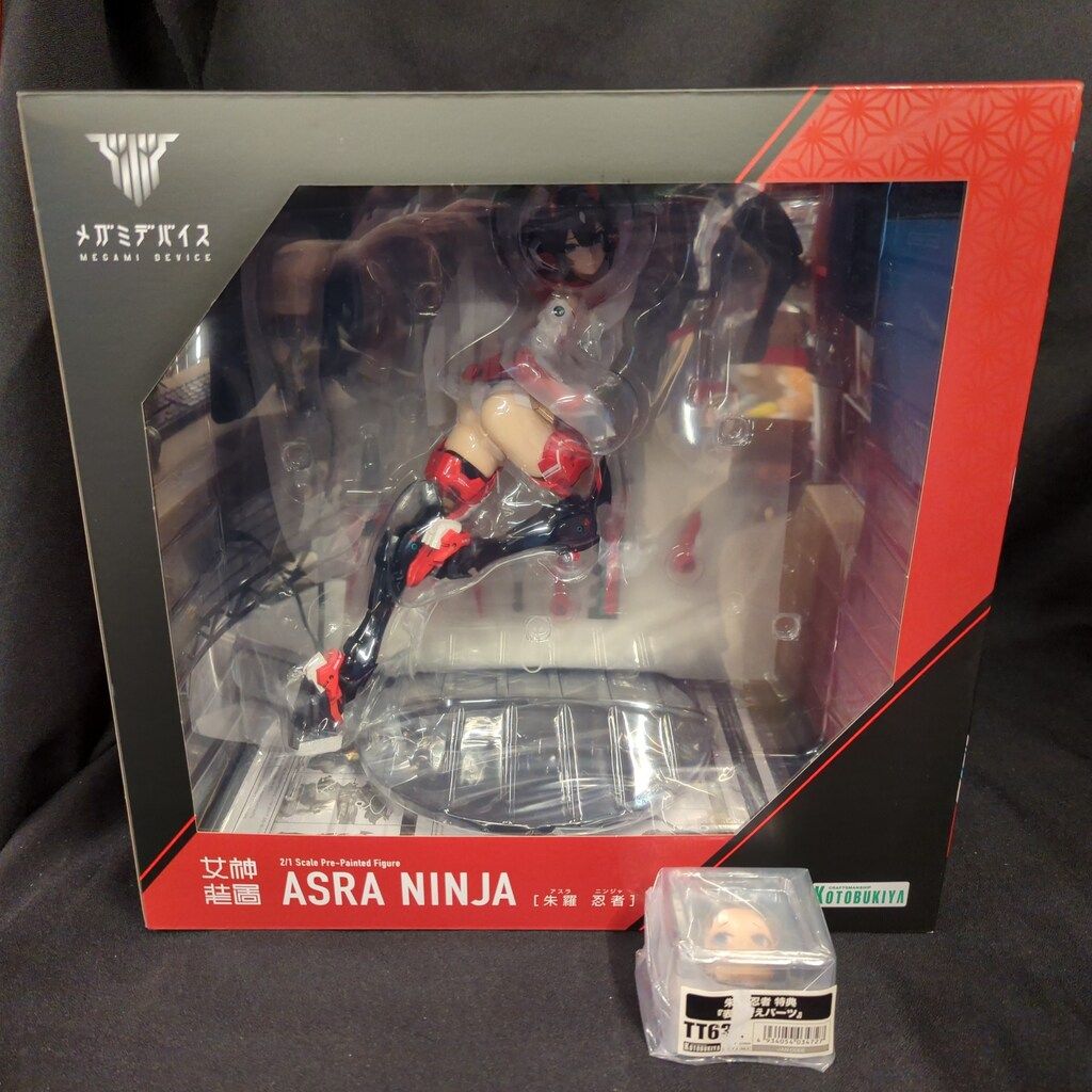 【中古】コトブキヤ 2/1サイズフィギュア 「朱羅 忍者」 限定特典付き 2/1 朱羅 忍者】明日よりご予約受付開始！｜コトブキヤ製品情報