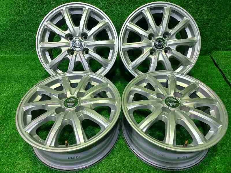 日産 NISSAN 純正 日産純正 NE12 ノート 14ｲﾝﾁ 5.5J 4穴 4本 100 40