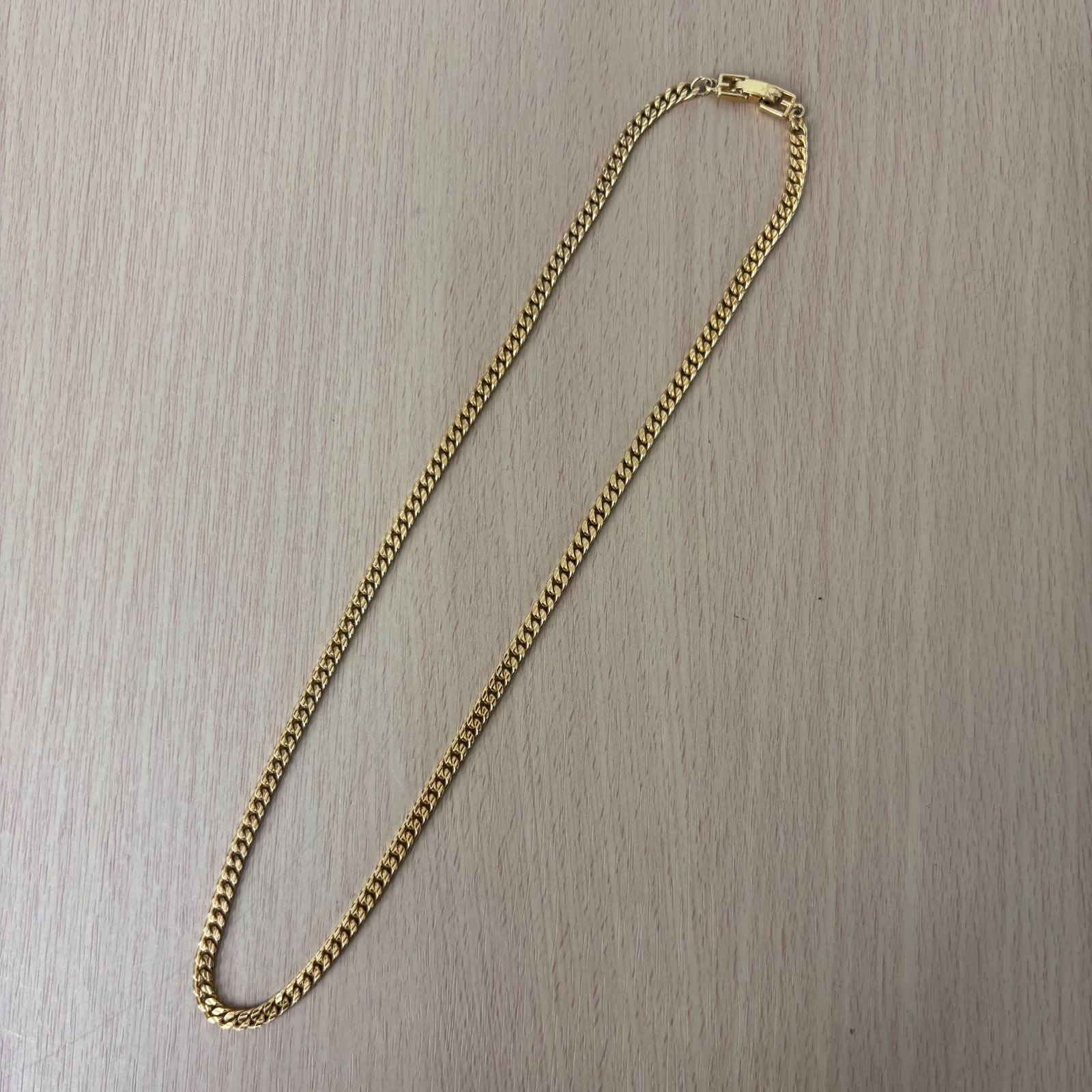 美品 ★GIVENCHY★ ロングネックレス 喜平チェーン ゴールド 3315 GIVENCHY - 美品 ☆GIVENCHY☆ ロングネックレス 喜平チェーン