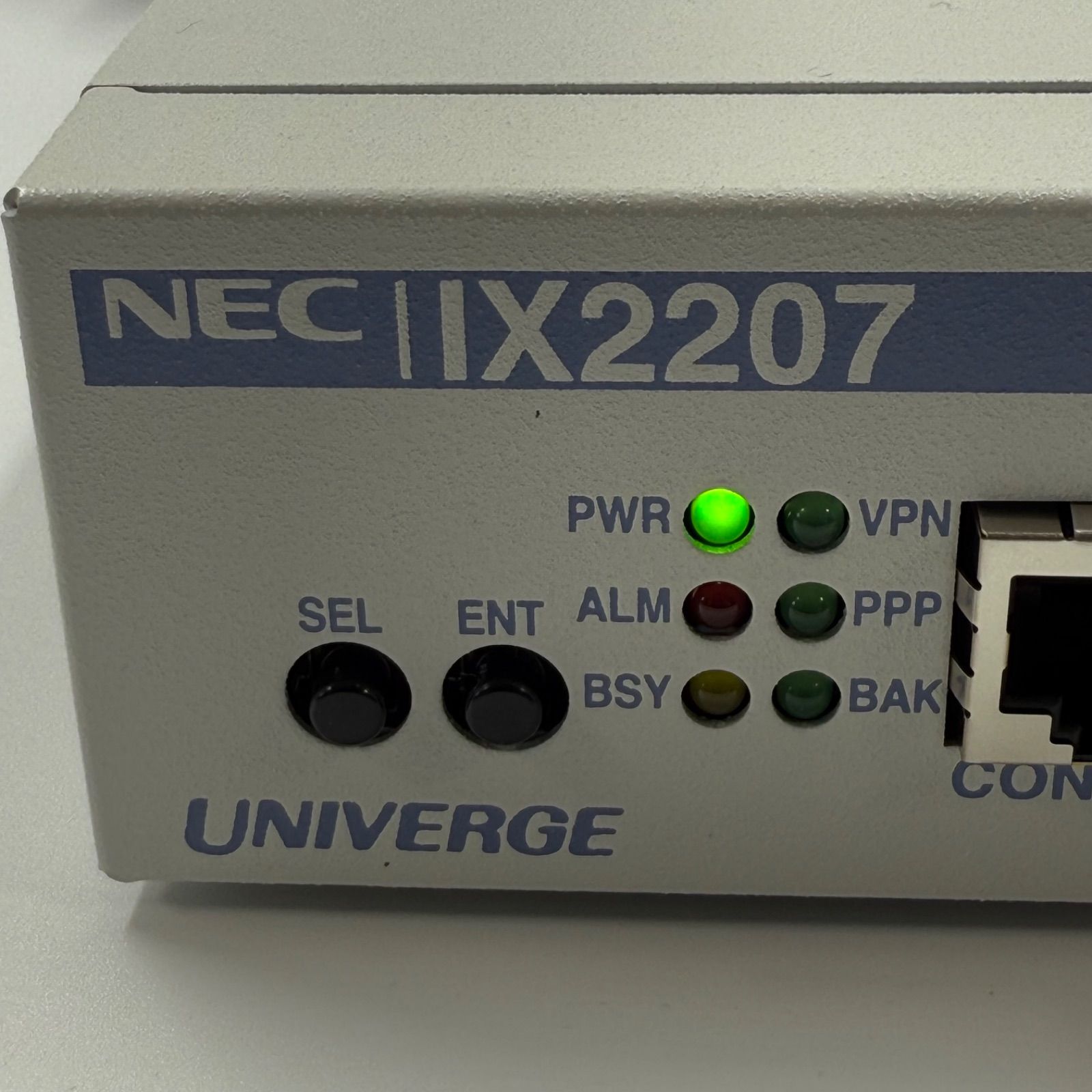 動作 のみ VPN構築ルータ UNIVERGE IXシリーズ UNIVERGE IX2207 NEC 拠点用ルータ