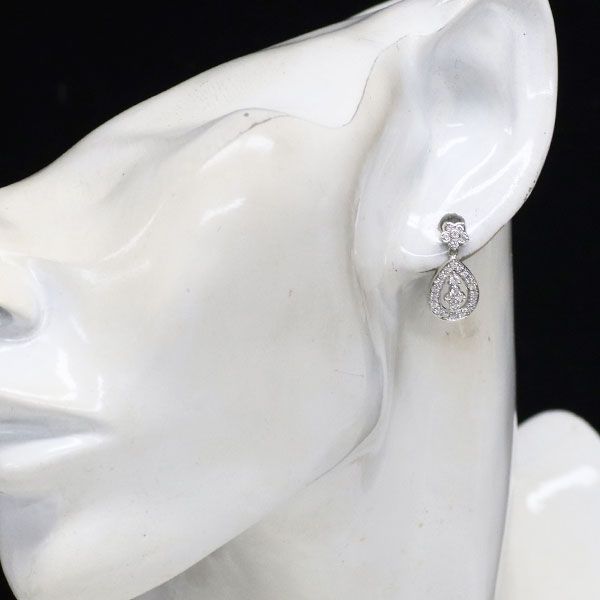 Pt900 ダイヤモンド ピアス 0.50ct - メルカリ