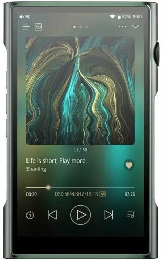 ポータブルオーディオ SHANLING ポータブルミュージックプレーヤー M6 Ultra 64GB グリーン M6 Ultra