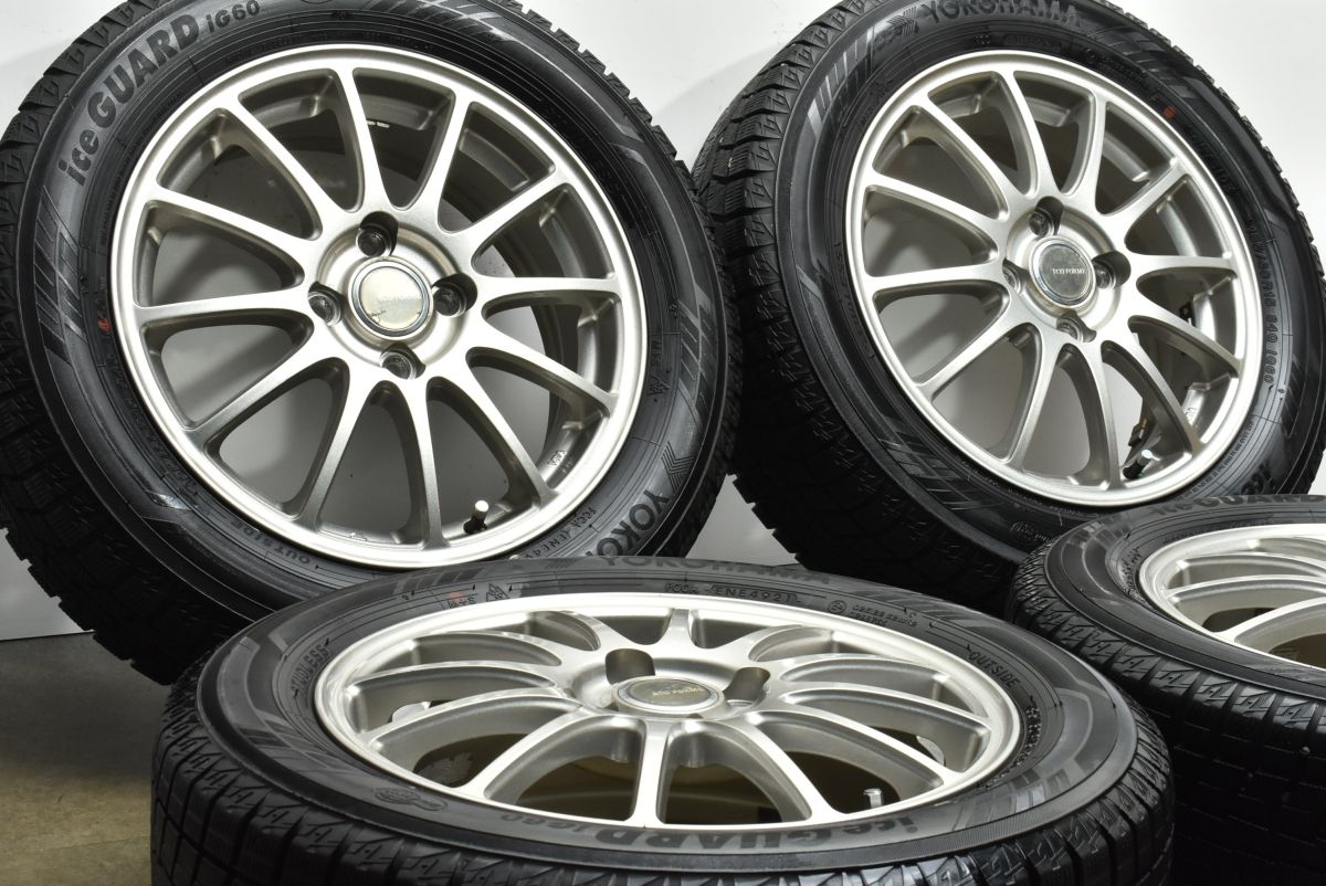 フィット　ice GUARD ig 52 スタッドレスタイヤ 14インチ　バリ溝 YOKOHAMA ice GUARD iG50 PLUS 185/70R14 14インチ スタッドレス 4本