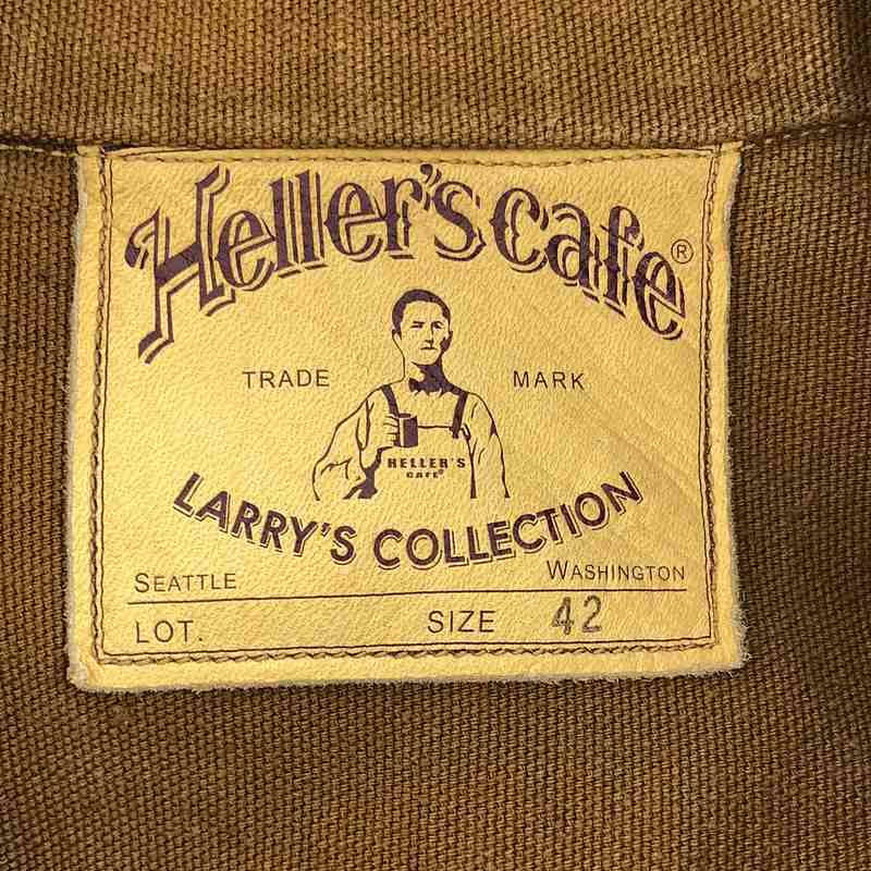 WAREHOUSE HELLER'S CAFE ブラウンダックジャケット 42 HELLER'S CAFE[ヘラーズカフェ] ブラウンダックジャケット