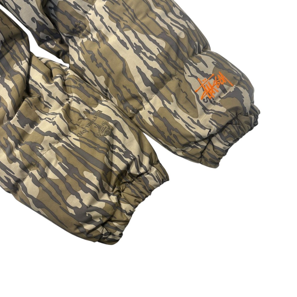 ♪3289 stussy mossy oak down puffer jacket ダウン ジャケット L