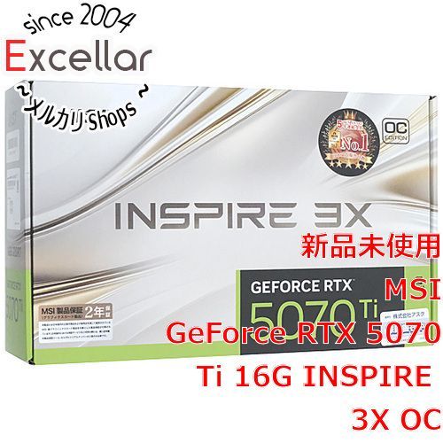 bn 9 MSI製グラボ GeForce RTX 5070 Ti 16G INSPIRE 3X OC PCIExp 16GB