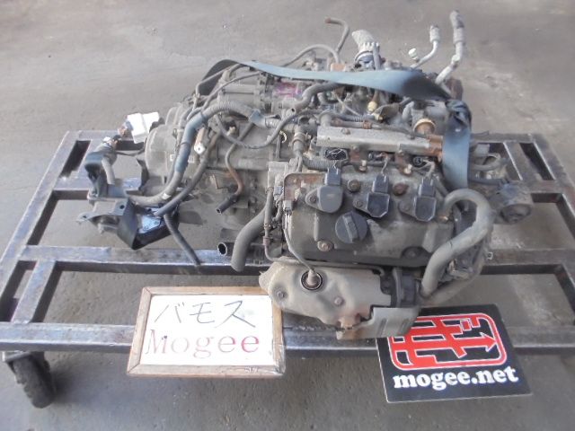 1FL4108 AI2 ホンダ バモス HM1 中期型 ターボS エンジン本体 ミッションセット エンジンコンピューター付 2WD|ターボ 7714549