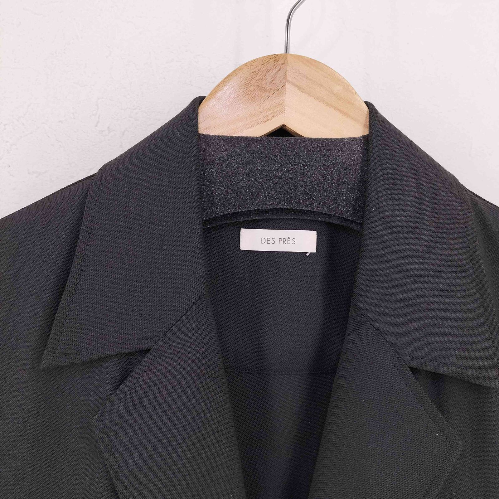 デプレ DES PRES 23AW ポリエステルウールバラシャ ジャンプスーツ 