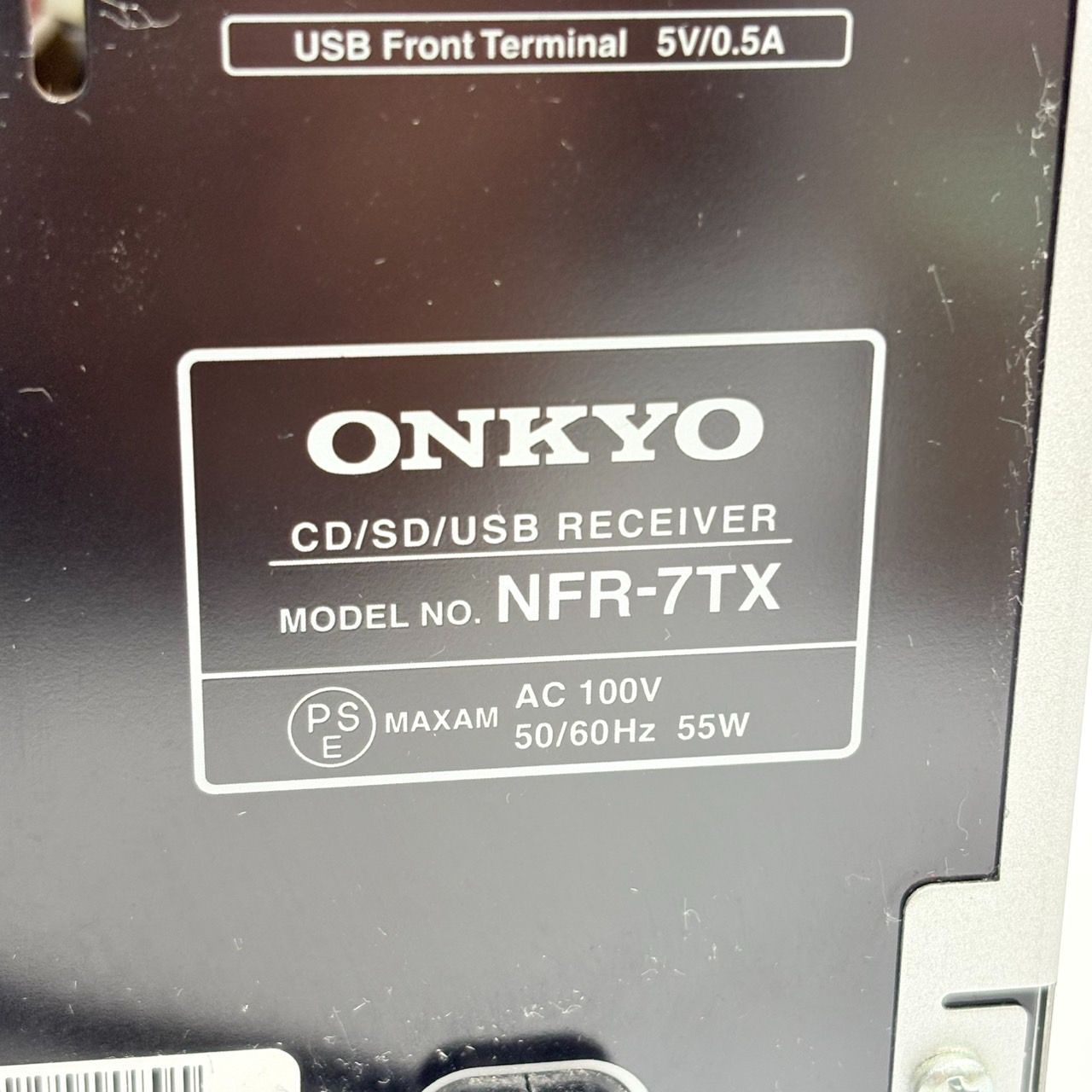 【動作確認済】ONKYO NFR-7TX ハイレゾ (Bluetooth搭載機) 動作品】 ONKYO/オンキョー NFR-7TX ハイレゾ Bluetooth搭載機