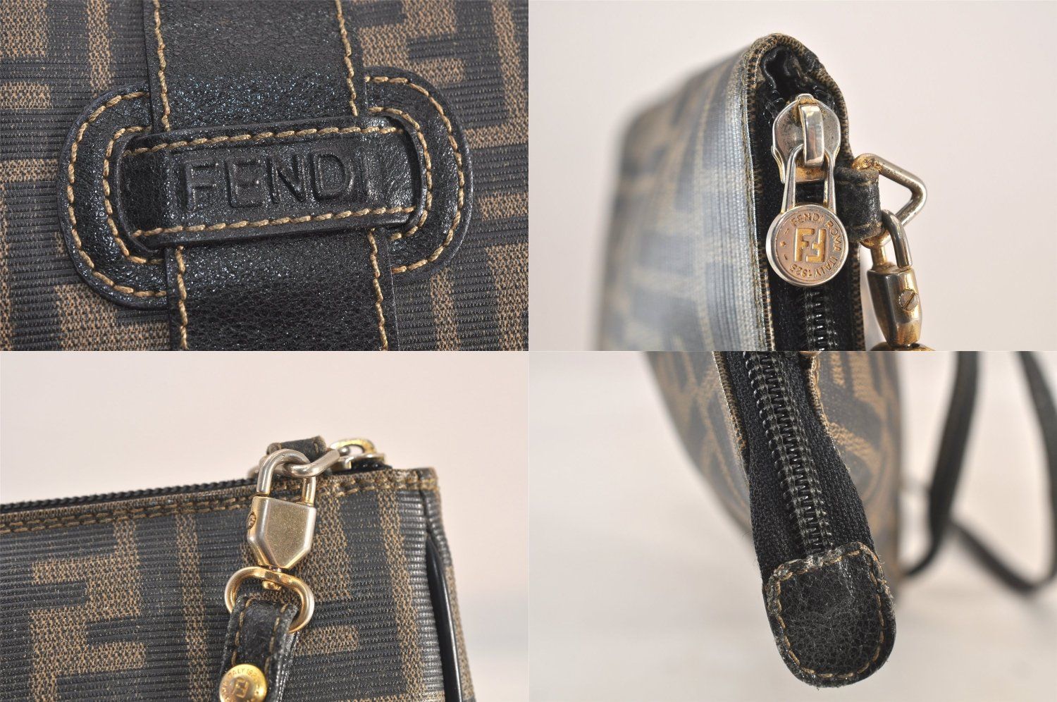 FENDI   ヴィンテージ　ズッカ柄クラッチバック FENDI フェンディ ヴィンテージ ズッカ柄 2Way ショルダー