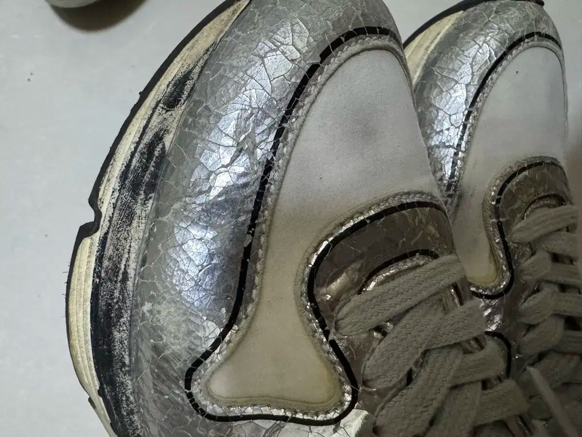 GOLDEN GOOSE(ゴールデングース) シルバー ランニングソール 36