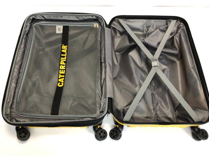 CAT　キャタピラー　Mサイズ　イエロー　スーツケース　キャリーケース Amazon | [Caterpillar] キャタピラー スーツケース 機内