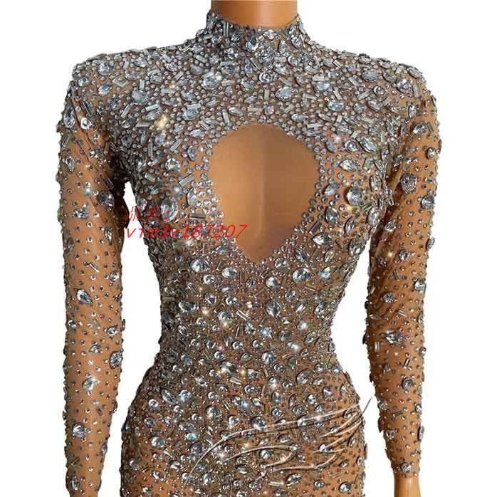 エキゾチックダンスウェア タイトワンピース 着ぐるみ ラインストーン