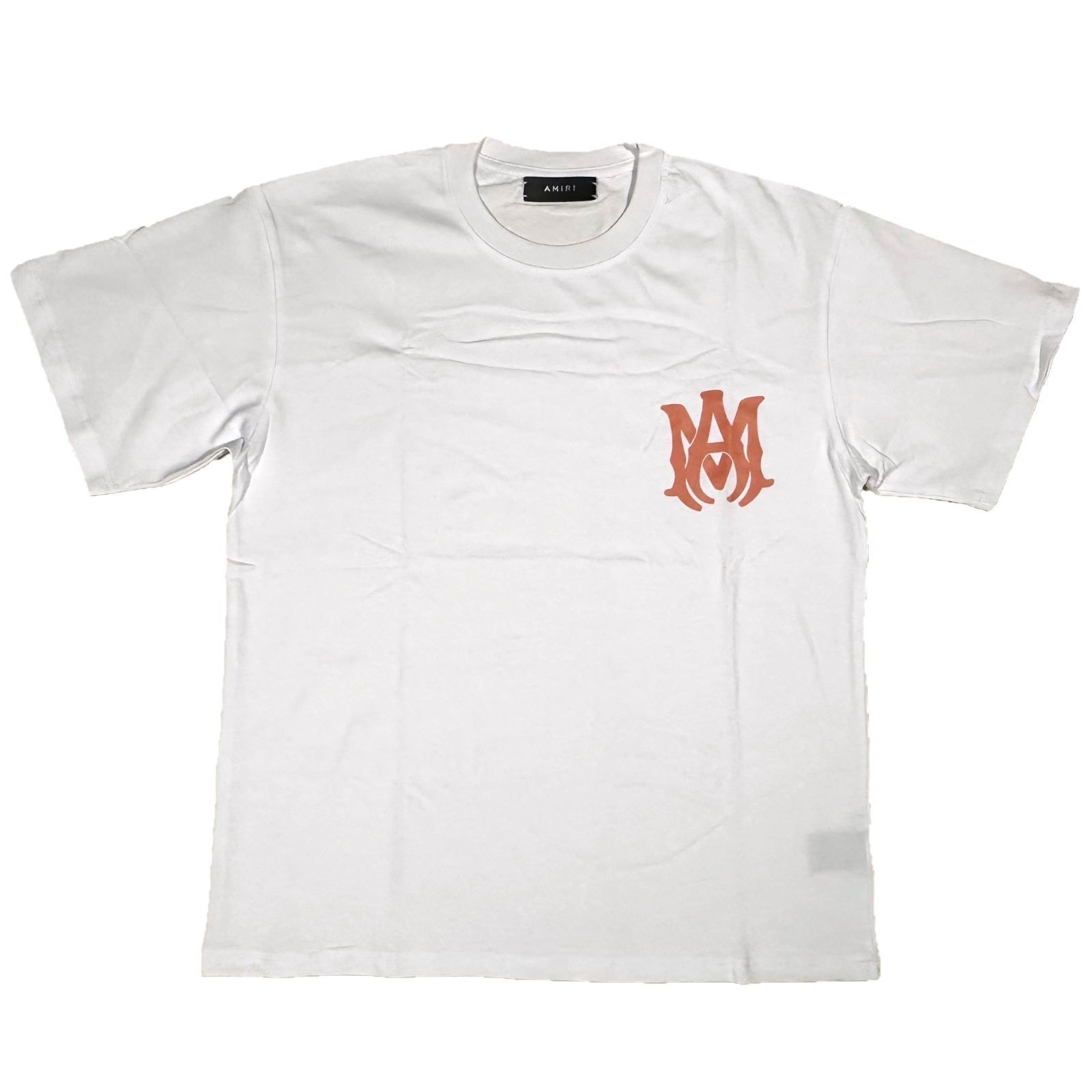 AMIRI アミリ MA ロゴプリント 半袖 Tシャツ ホワイト/ピンク - メルカリ