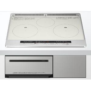 2営業日で発送 HITACHI 日立 ビルトインIHクッキングヒーター 60cm幅 3口IH 200V シルバー HT-M7STF S