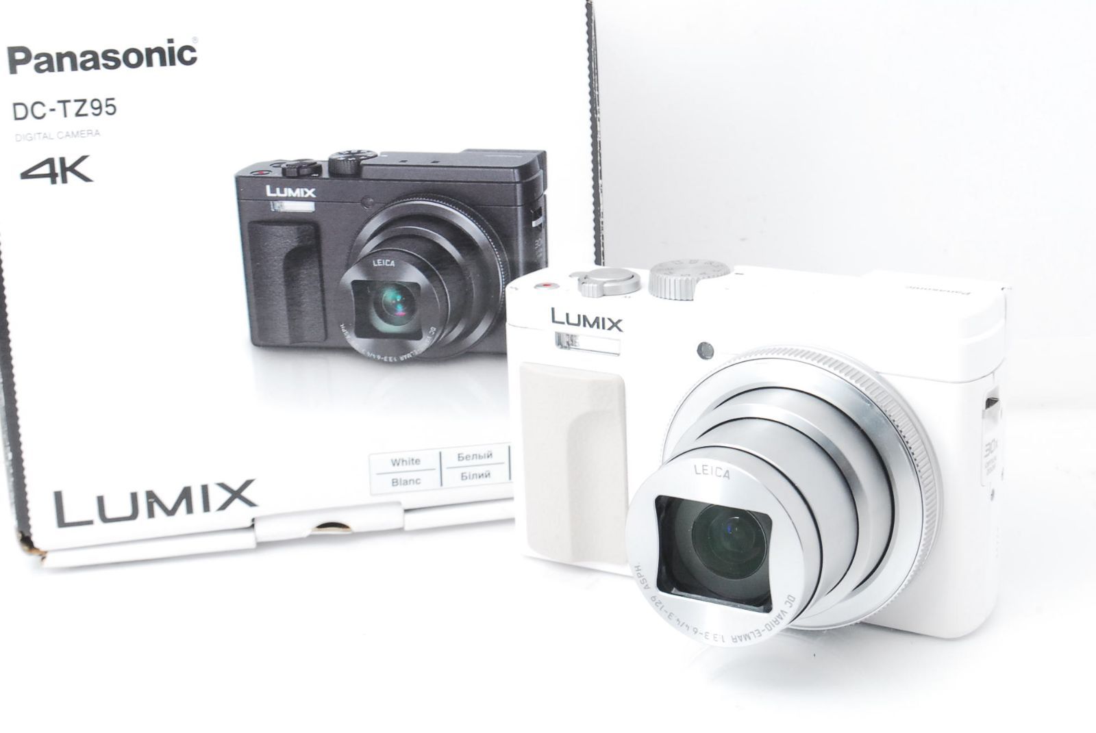 パナソニック LUMIX DC-TZ95-W ホワイト　　新品未開封 Panasonic Lumix Tz95 White Dc-Tz95-W Released In April 2019