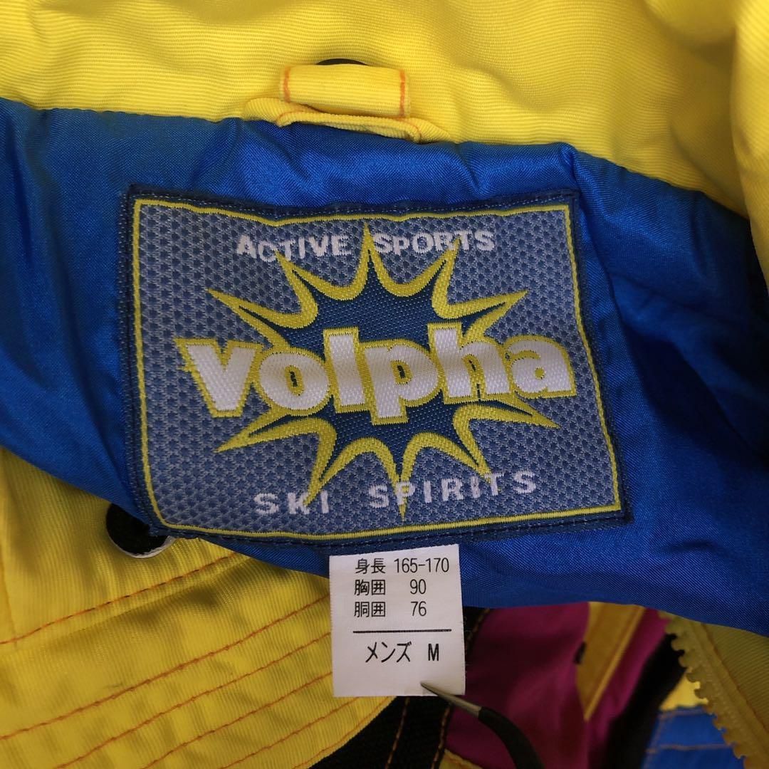 volpha スキーウェア セットアップ 派手柄 お洒落 個性派 大人気 M
