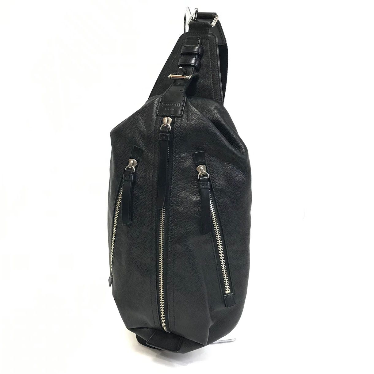 倉吉店 COACH | コーチ ボディバッグ Thompson Leather Sling Pack 70360 ブラック 122