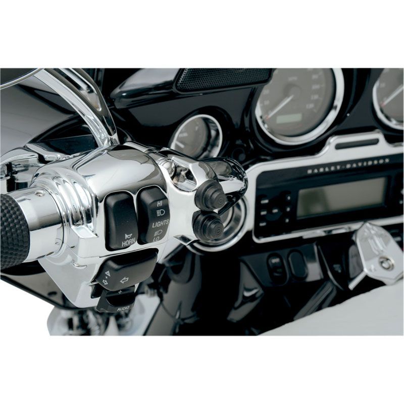 LEGEND クローム ハンドルバー マウントコントロール 2015年以降FLTR