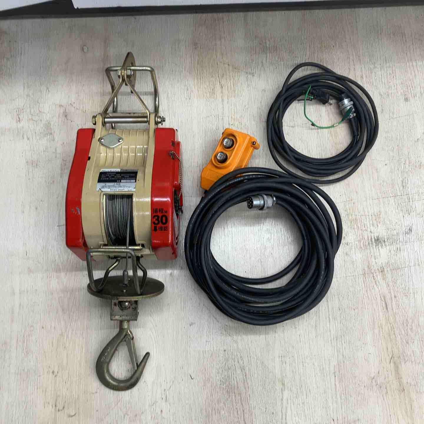 ◇マキタ(makita) 小型ホイスト(ワイヤー) 定格荷重60kg 揚程30m 