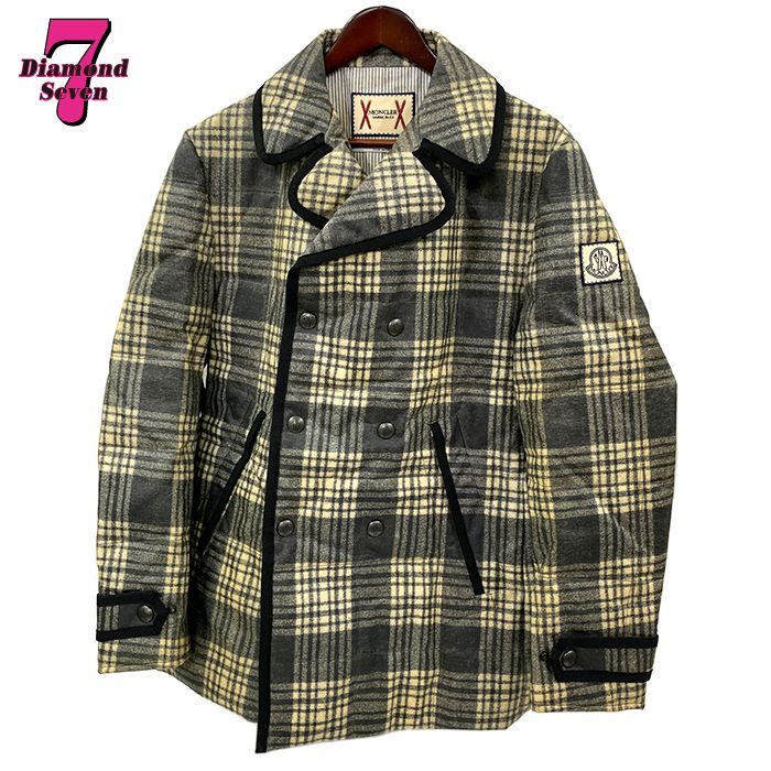 【着用数回美品】モンクレール　ガムブルー　MONCLER コート　約28万円購入 着用数回美品】モンクレールガムブルーMONCLER コート約28万円購入