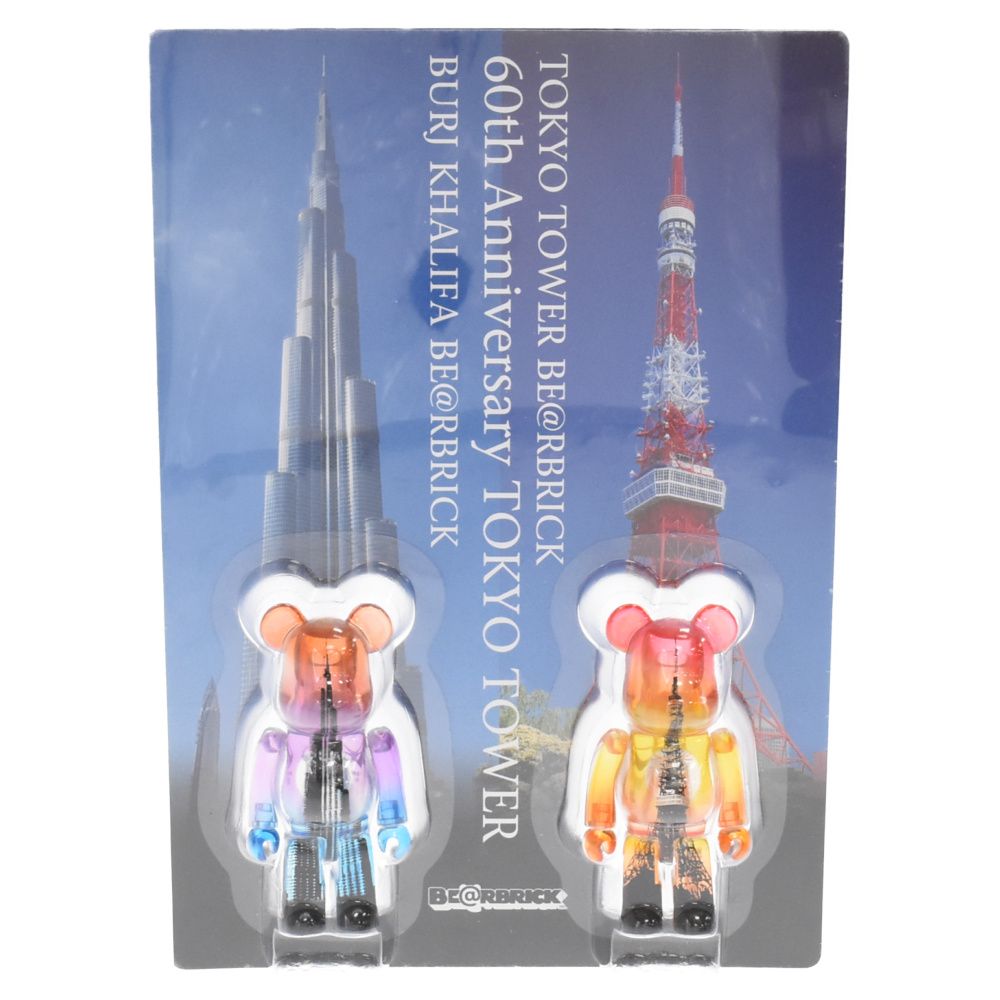 Cダメージの強い商品BE@RBRICK 100% 東京タワー BURJKHALIFA - その他