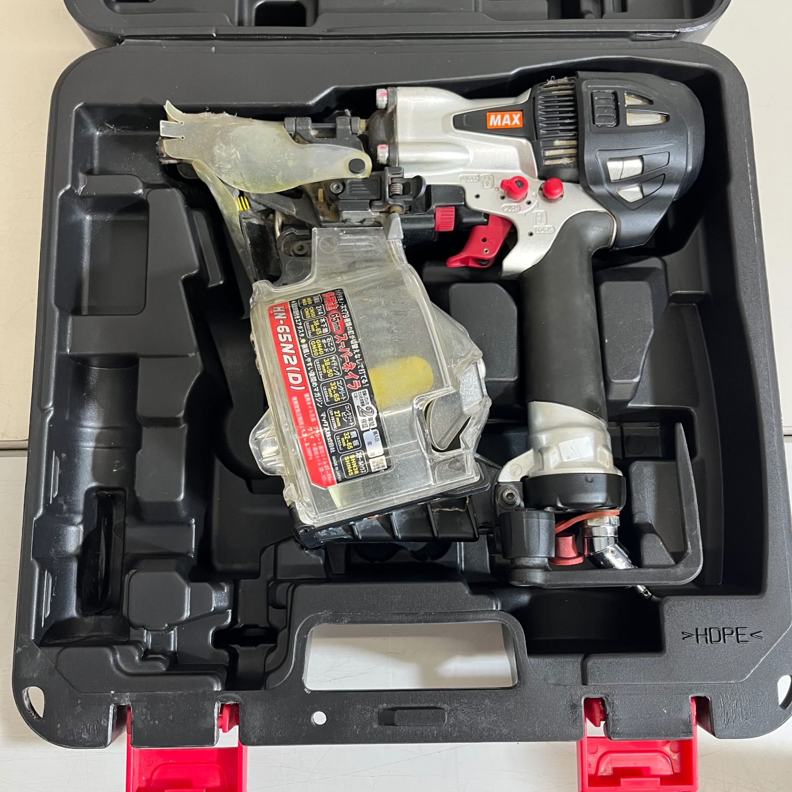 MAX HN-65N2 高圧釘打機【野田愛宕店】【店頭取引限定】【中古】管理