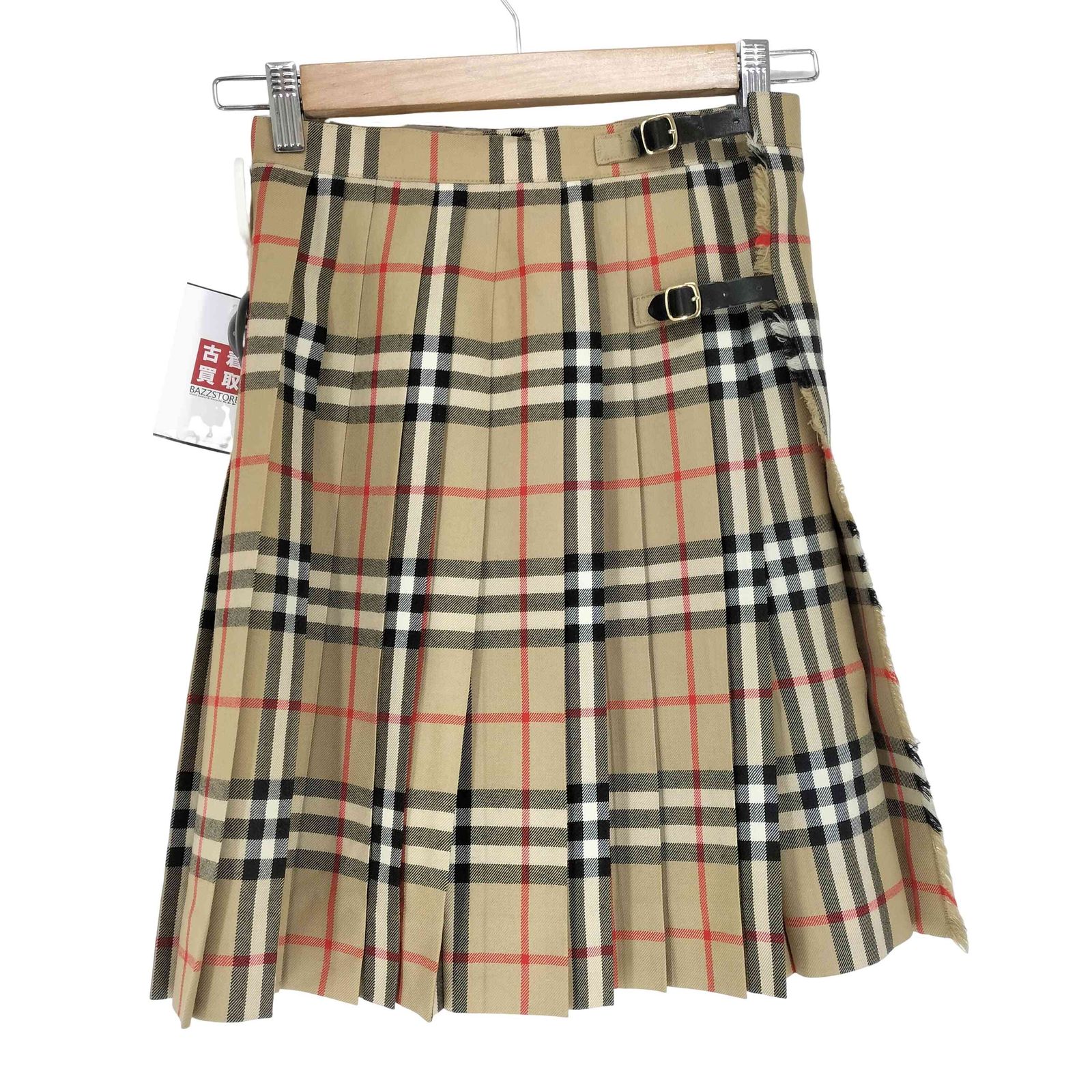 バーバリーズ BURBERRYS Y2K ノヴァチェック プリーツミニ巻きスカート  