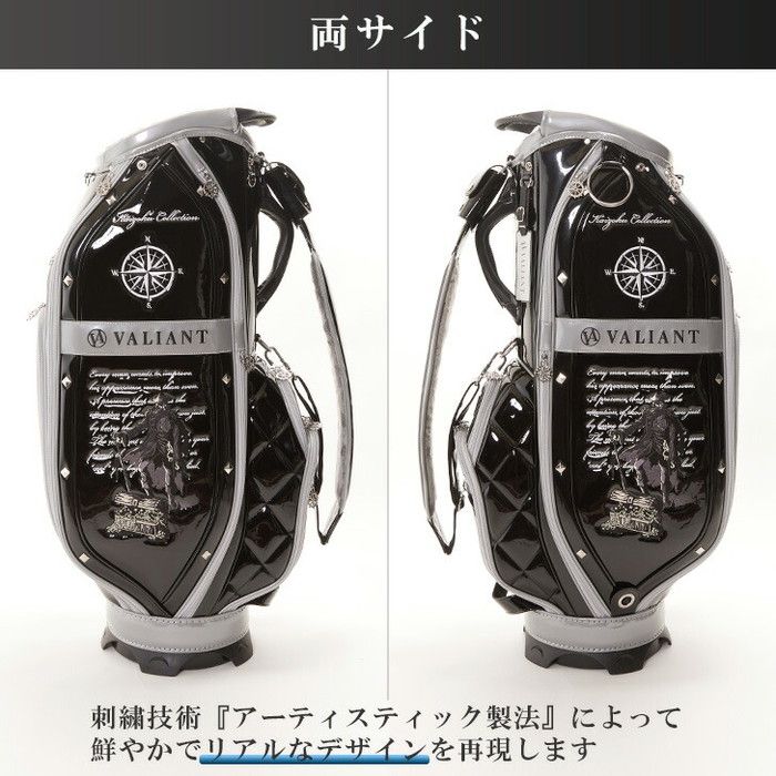 バリアント VAK-002 海賊 コレクション キャディバッグ 9.5 型 バリアント VAK-002 海賊 コレクション キャディバッグ 9.5 型