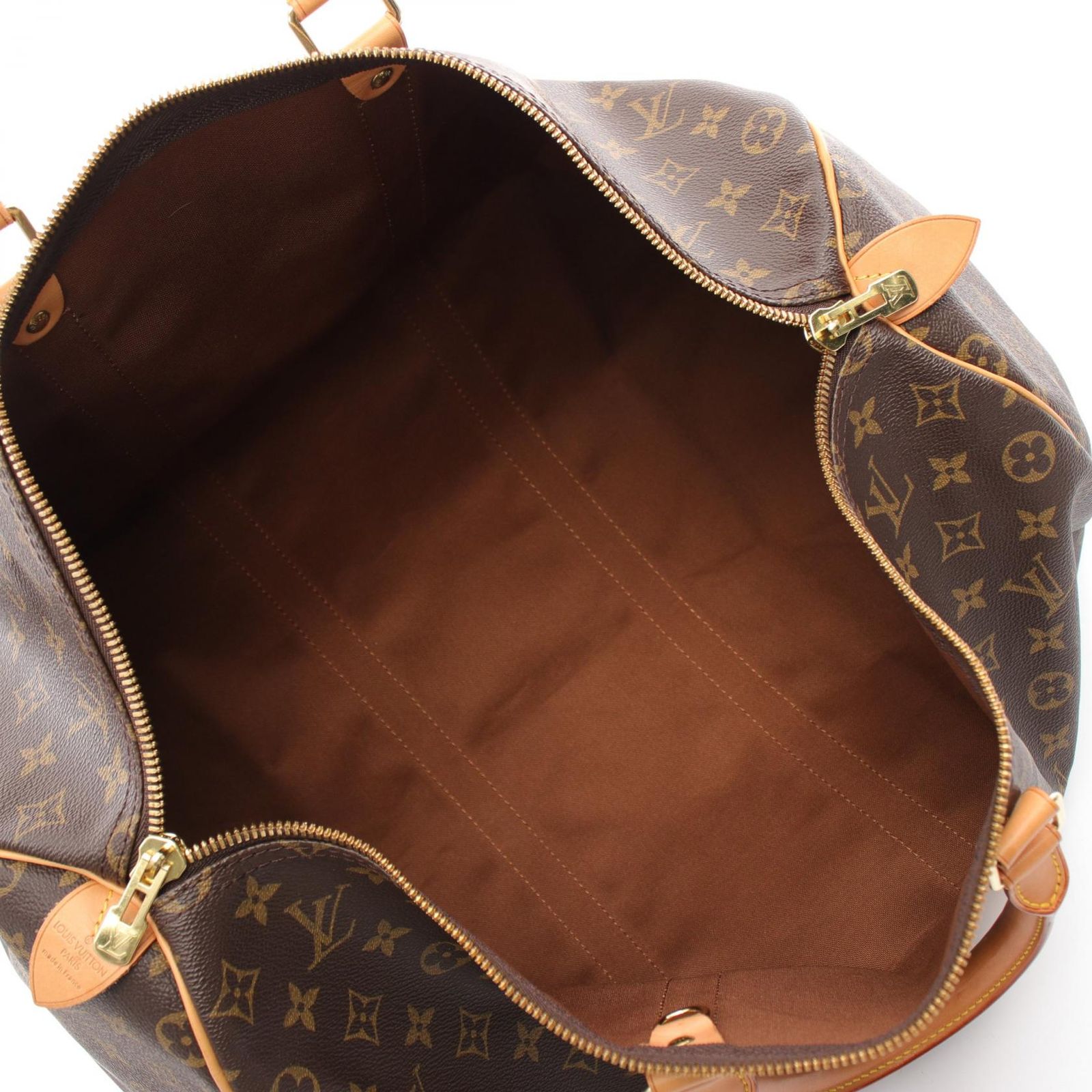 ルイ・ヴィトン LOUIS VUITTON ボストンバッグ キーポル50 M41426 PVCコーティングキャンバス レザー キーポル50  ユニセックス Used A - メルカリ