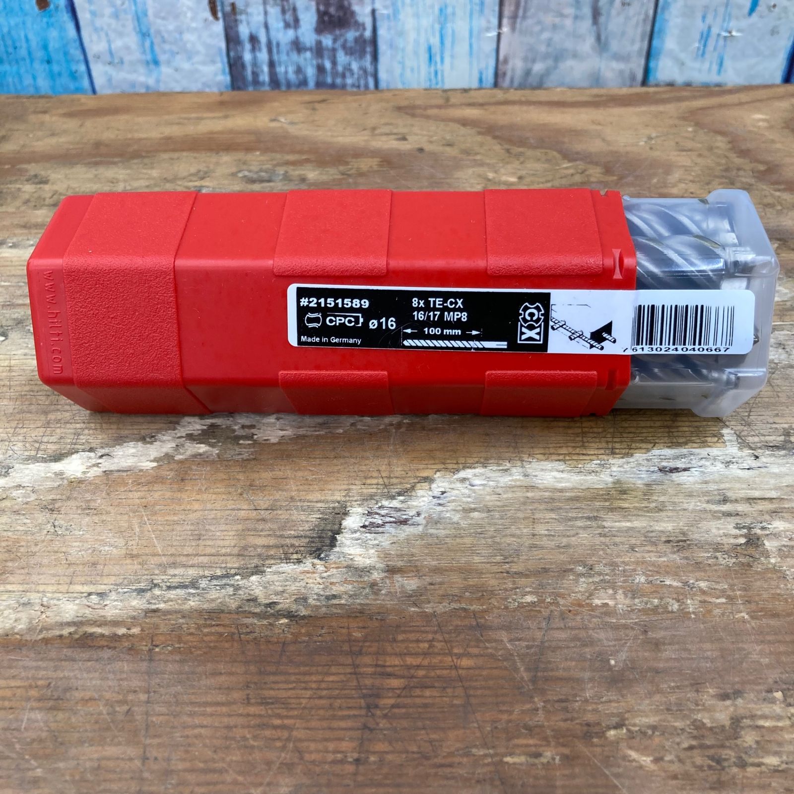 HILTI/ヒルティ ドリルビット 8xTE-CX16/17MP8 #2151589 8本入り