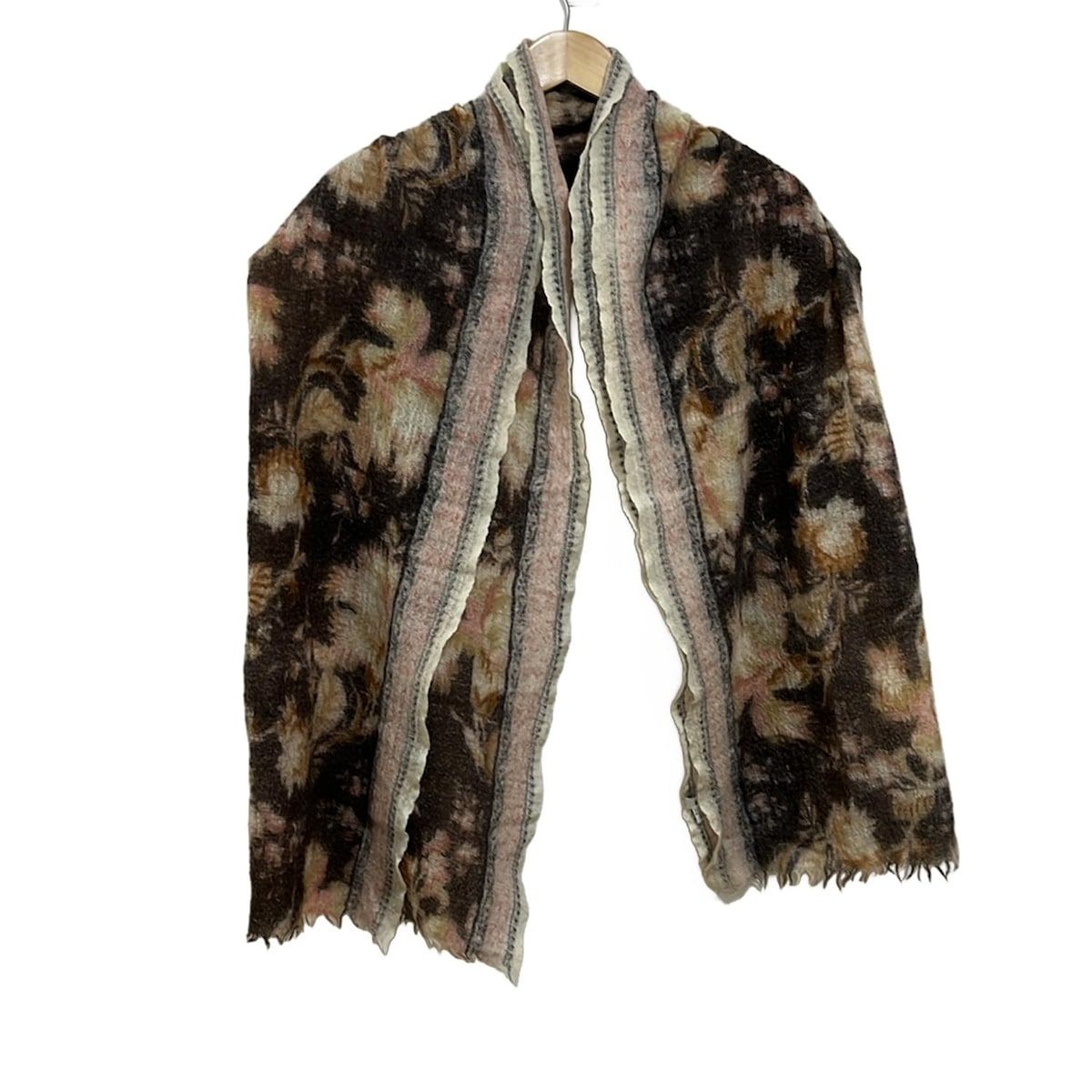 エピスのストール お値下げ EPICE エピス 大判ストール シルク混ウール