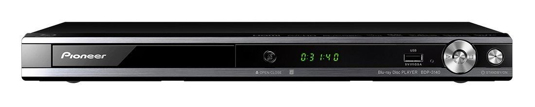 Pioneer ブルーレイプレーヤー アップスケーリング|音声付き早見 遅見再生機能搭載 ブラック BDP-3140-K