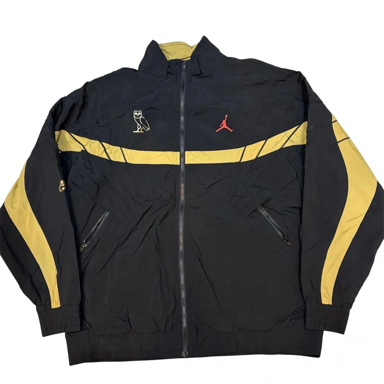 18年製ovo × NIKE AIR JORDAN TRACK JACKET XL 黒 OCTOBER
