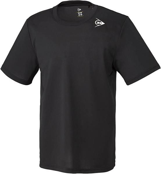 【新品・5営業日で発送】DUNLOP ダンロップ Tシャツ_DAL-8143 (DAL8143) 色 : ブラツク サイズ : S 