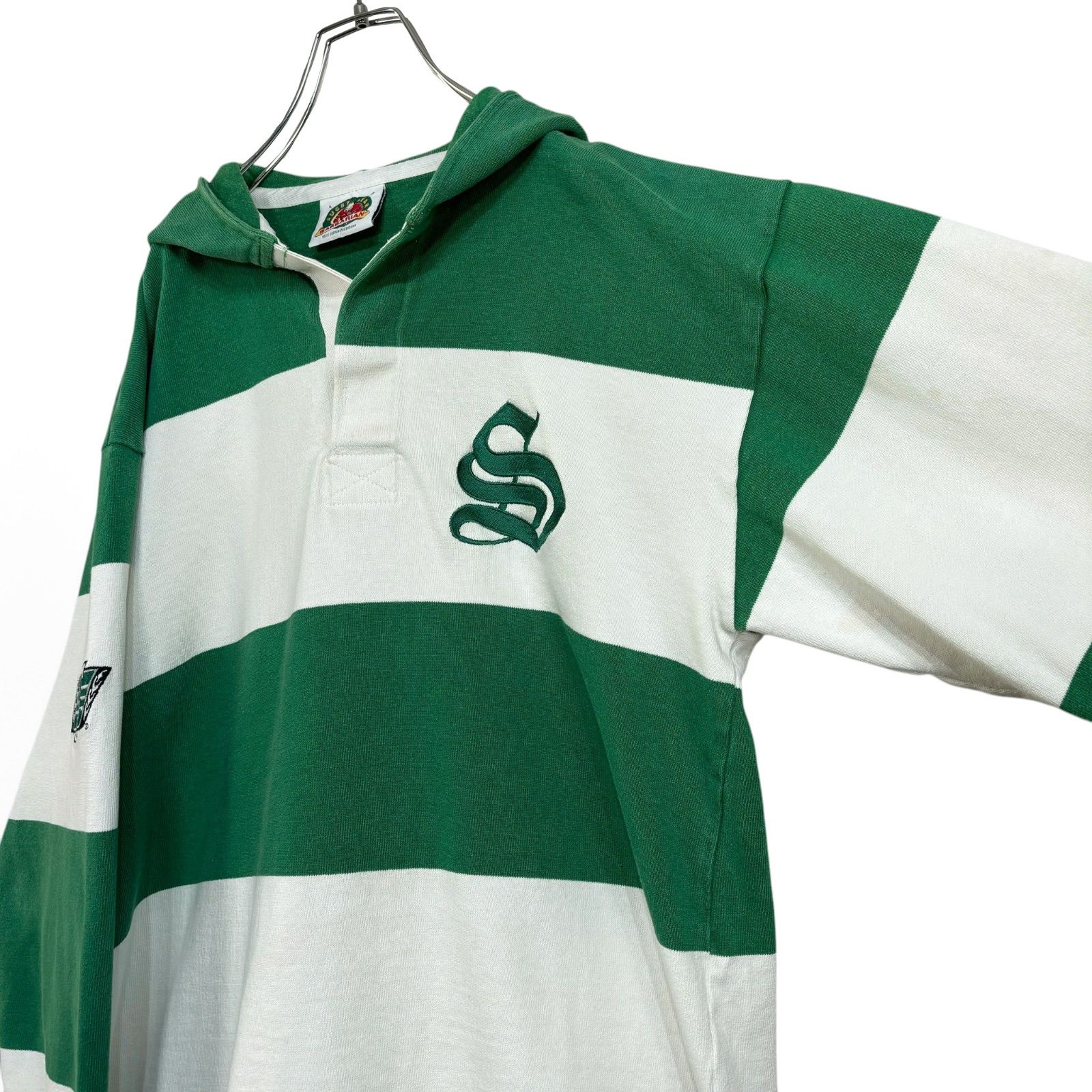 ウェア 90s BARBARIAN rugger shirt Barbarian（バーバリアン） BARBARIAN SPECIAL EDITION L/S RUGGER