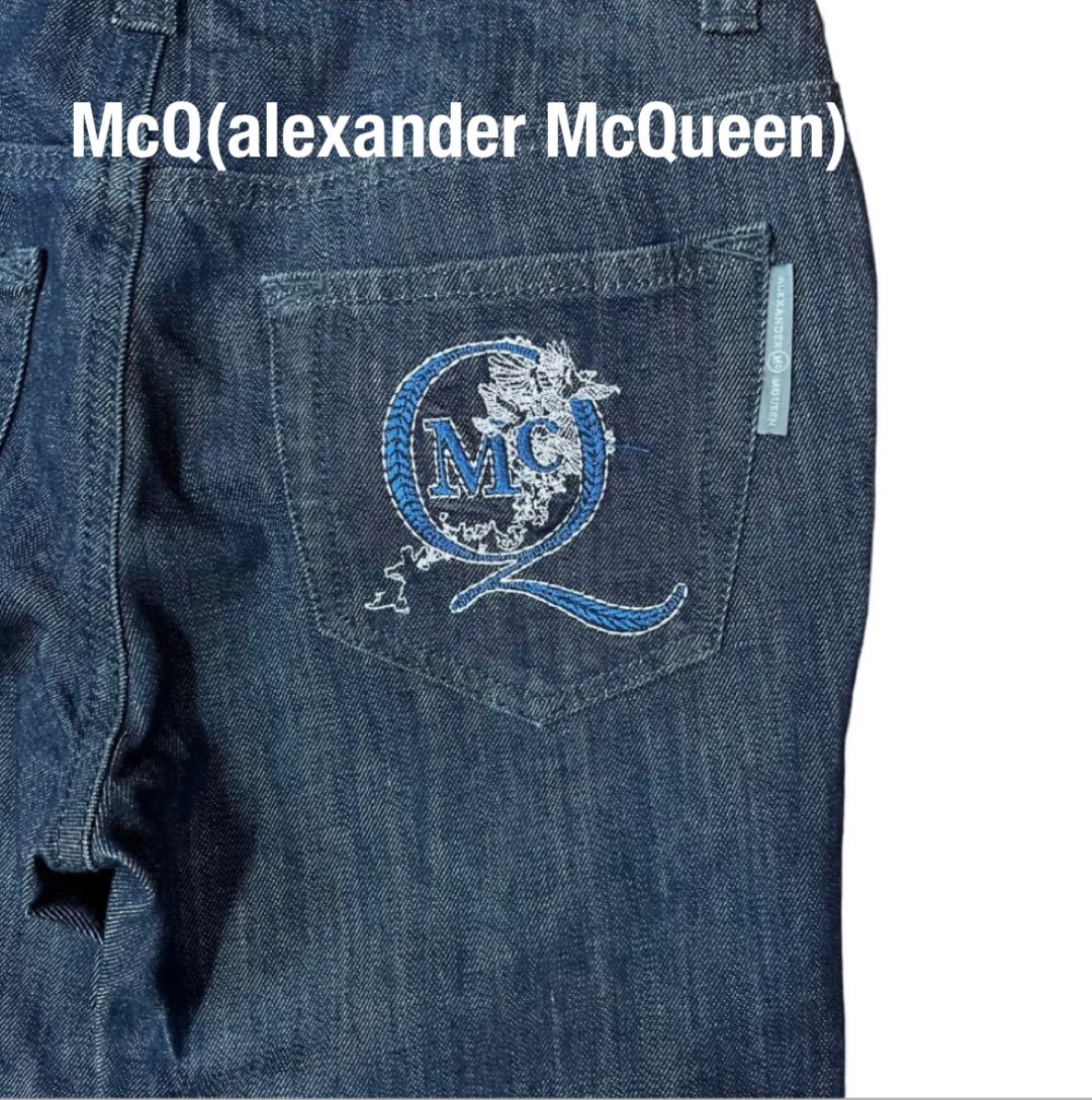 mcq (Alexander McQueen) 刺繍 denim pants