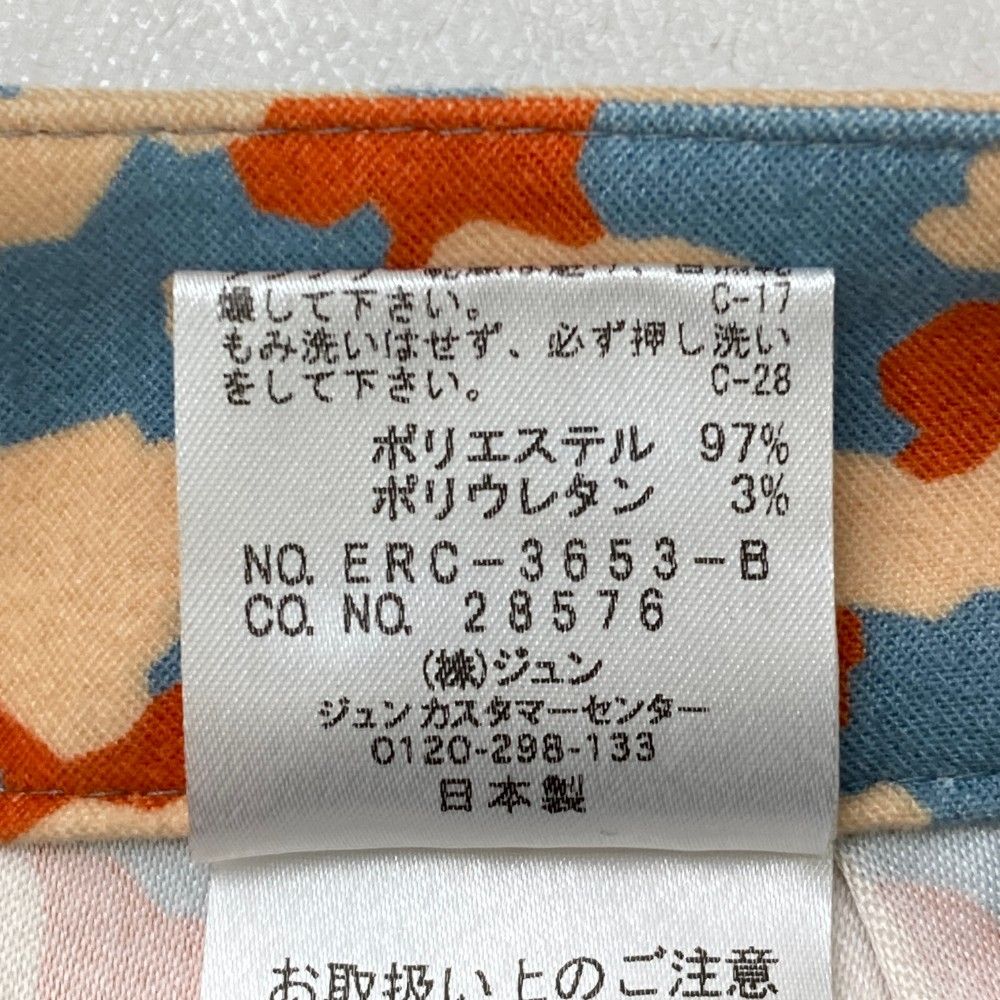 サイズ：M JUN&ROPE ジュン アンド ロペ ストレッチスカート カモフラ