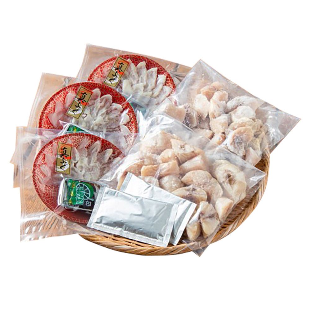 国産ふぐ切身500ｇ＆ふぐ刺し詰合せ プレゼント 内祝 贈り物 グルメ 5831-80[24] 国産ふぐ切身500ｇ＆ふぐ刺し詰合せ プレゼント 内祝 贈り物 グルメ