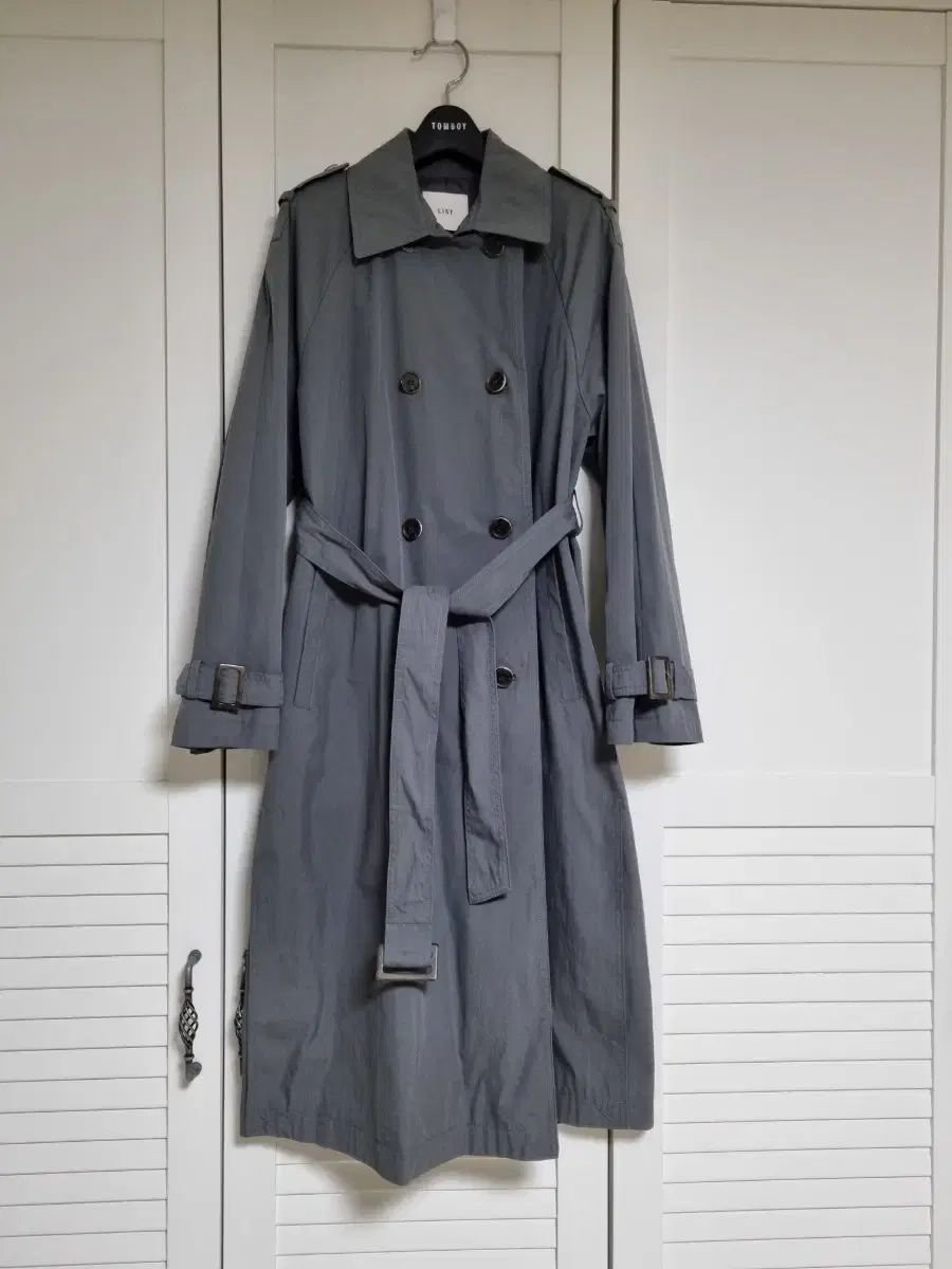 ルーズフィット ダブルボタン