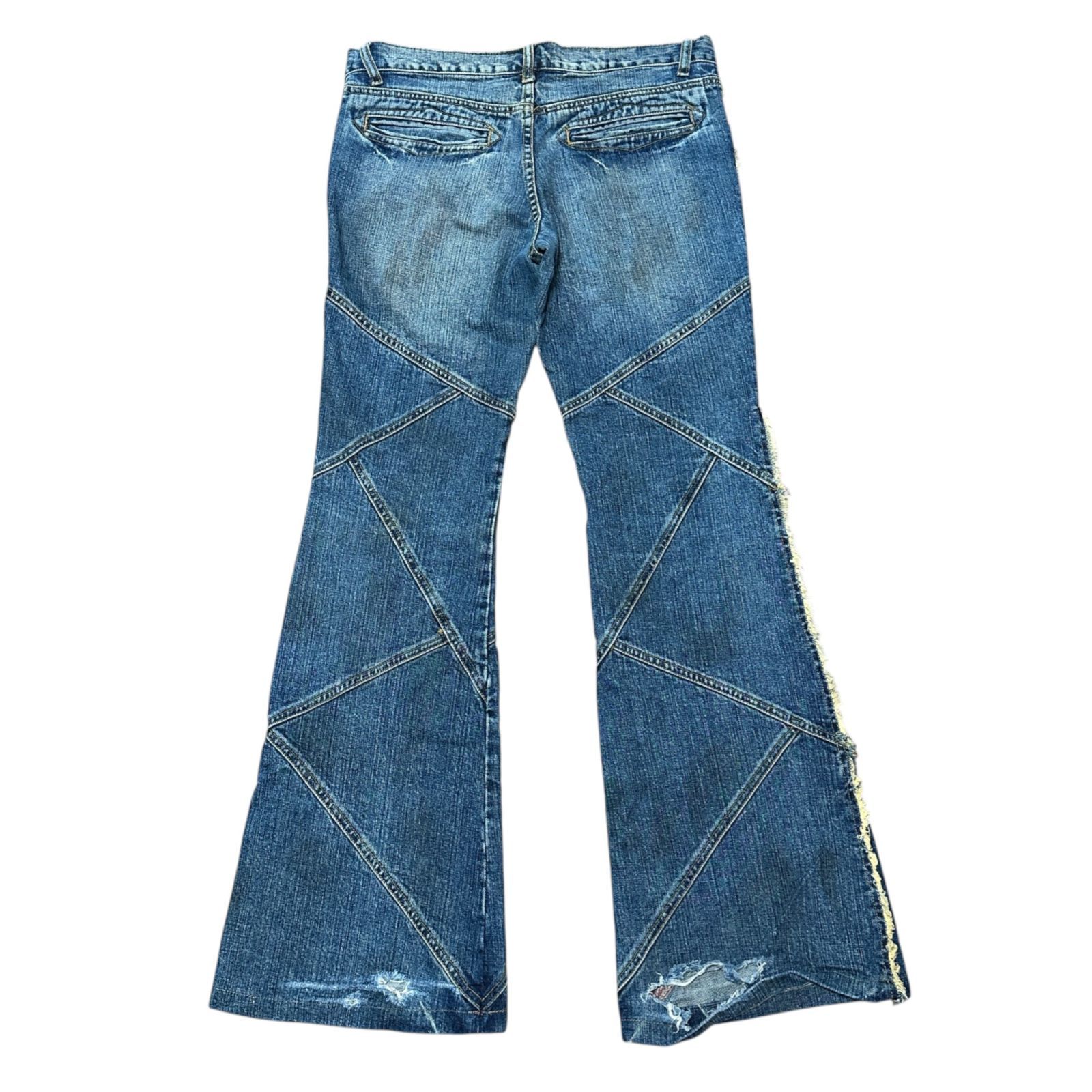 トルネードマート ブルーブーツカットデニム