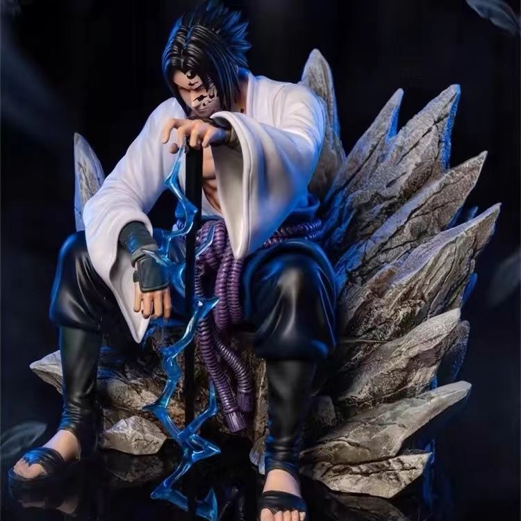 NARUTO -ナルト- 写輪眼サスケフィギュアガレージキット 塗装済み完成品