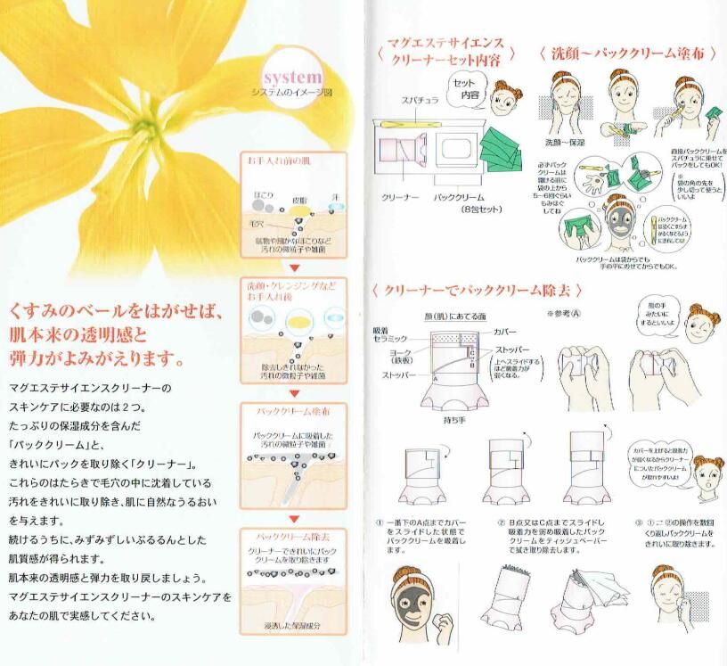パナス　磁気パック　ミニクリーナーセット CAGAMI / 特許製品 パナスRミニクリーナーセット（磁気導入）