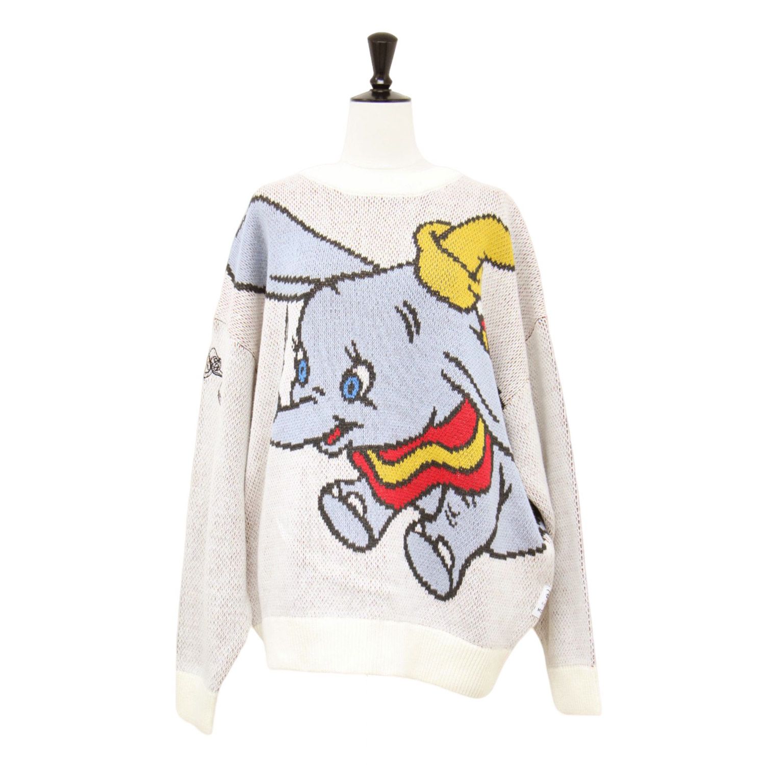 初売りセール MOUSSY サイズ:FREE 白 ホワイト系 ニット Disney マウジー ニット+セーター