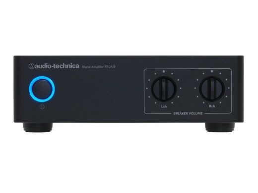 小型デジタルパワーアンプAT-DA70コンパクトかつ軽量なサイズ