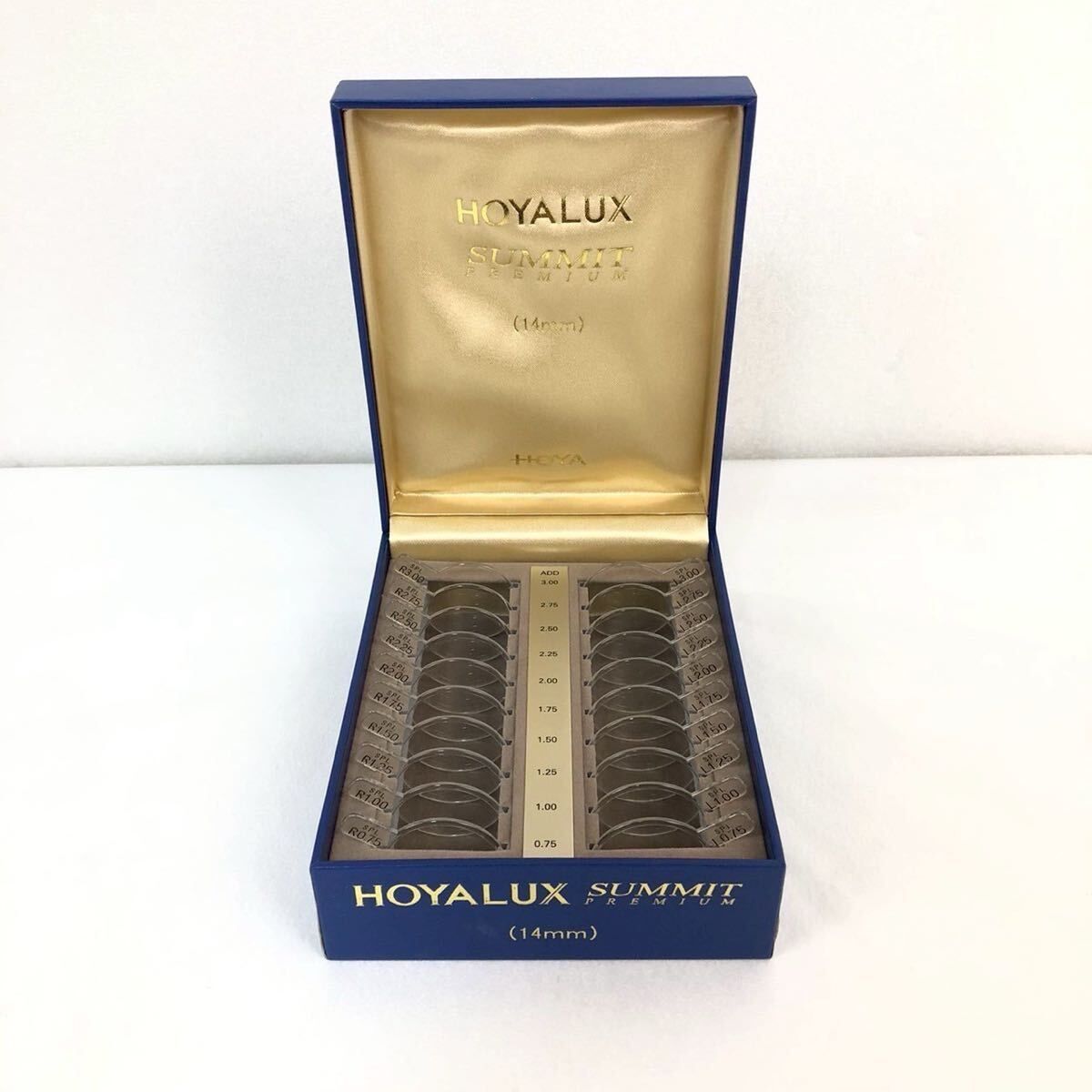 HOYA ホーヤ HOYALUX ホヤラックス テストレンズ トライアルレンズセット両面複合累進設計 14mm 検眼 視力検査