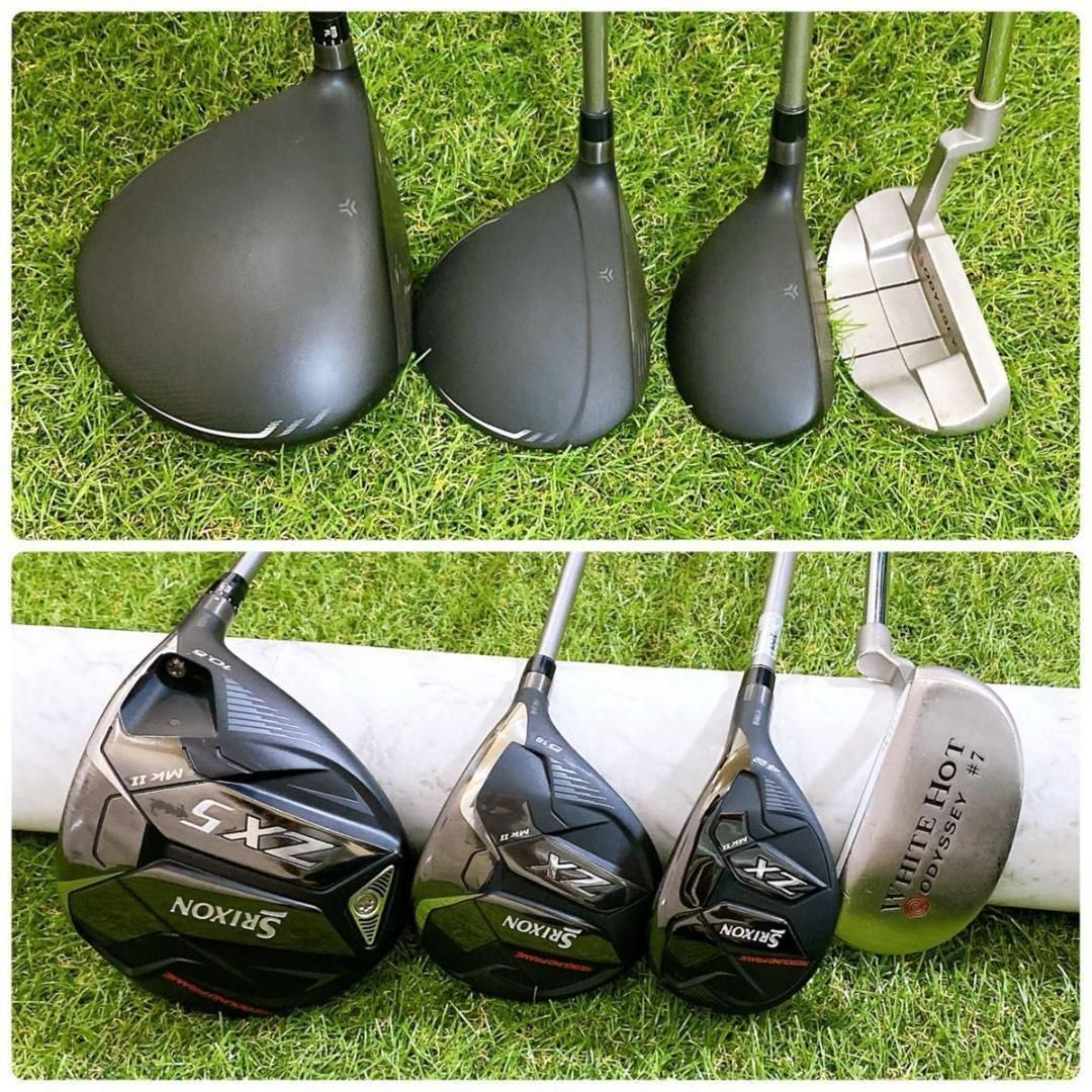 shinsyu.sk5点セット スリクソン Zシリーズ SRIXON ZX5 MK2 アイアン #5-P/NSPRO