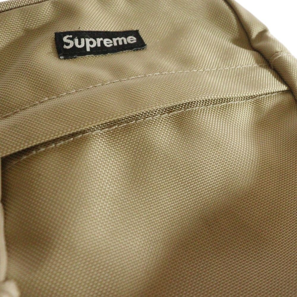 希少　18ss Supreme ボストンバック　Tan ベージュ　ボックスロゴ 希少 18ss Supreme ボストンバック Tan ベージュ ボックスロゴ