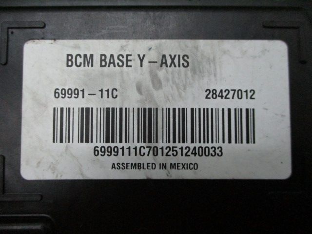 BCM 69991-11C ハーレー 純正  バイク 部品 ボディーコントロールモジュール ソフテイル 車検 Genuine:21852743
